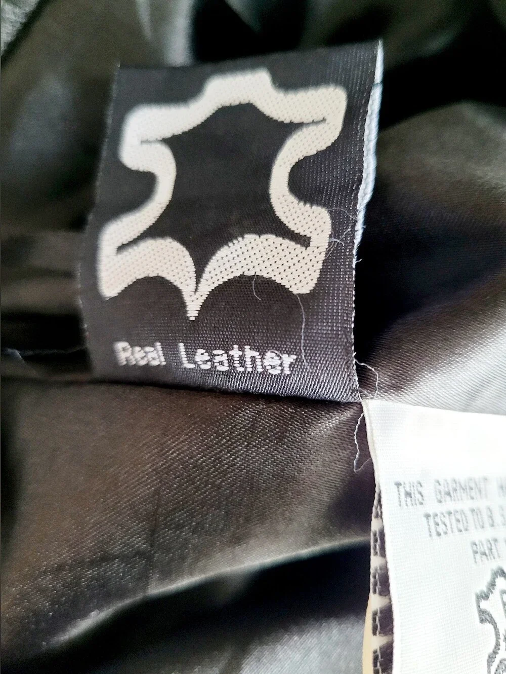 Outer Edge 100% Real Lamb Leather Moto/Biker Black Pants Straight Leg Medium
